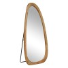 Oglinda de podea Stan, lemn de mango, sticla, H.175 cm, 223890