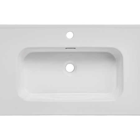 Lavoar GO80, ceramica, alb lucios, L.80 cm, GO 80/DP-8095