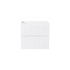 Dulap lavoar Nova White, MDF, PAL melaminat, alb, 2 sertare, L.60 cm, NOVA WHITE 82-60-2S
