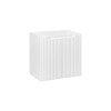Dulap lavoar Nova White, MDF, PAL melaminat, alb, 2 usi, L.60 cm, NOVA WHITE 82-60-2D