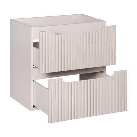Dulap lavoar Nova Cashmere, MDF, PAL melaminat, cashmir mat, 2 usi, L.60 cm, NOVA CASHMERE 82-60-2S