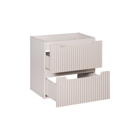Dulap lavoar Nova Cashmere, MDF, PAL melaminat, cashmir mat, 2 usi, L.60 cm, NOVA CASHMERE 82-60-2S