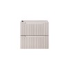 Dulap lavoar Nova Cashmere, MDF, PAL melaminat, cashmir mat, 2 usi, L.60 cm, NOVA CASHMERE 82-60-2S