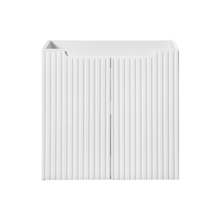 Dulap lavoar Nova White, MDF, PAL melaminat, alb, 2 usi, L.60 cm, NOVA WHITE 82-60-2D