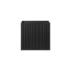 Dulap lavoar Nova Black, MDF, PAL melaminat, negru mat, 2 usi, L.60 cm, NOVA BLACK D2 82-60-2D