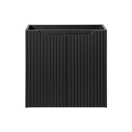Dulap lavoar Nova Black, MDF, PAL melaminat, negru mat, 2 usi, L.60 cm, NOVA BLACK D2 82-60-2D
