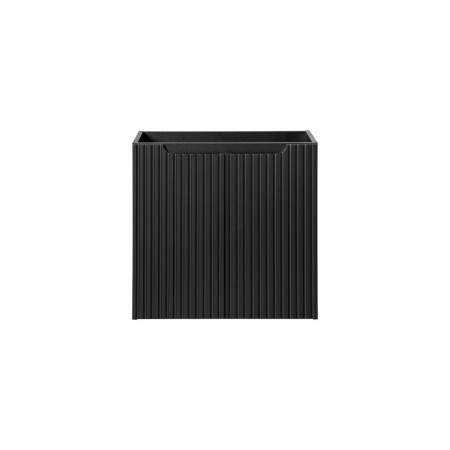 Dulap lavoar Nova Black, MDF, PAL melaminat, negru mat, 2 usi, L.60 cm, NOVA BLACK D2 82-60-2D