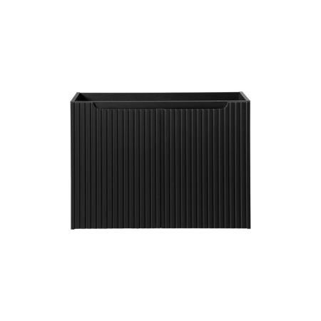 Dulap lavoar Nova Black, MDF, PAL melaminat, negru mat, 2 usi, L.80 cm, NOVA BLACK D2 82-80-2D