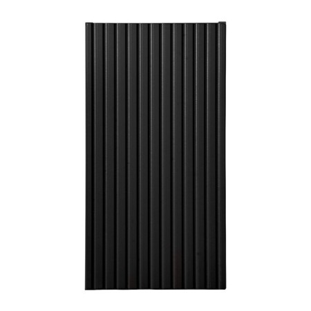 Dulap suspendat Nova Black, MDF, PAL melaminat, negru mat, 1 usa, L.30 cm, NOVA BLACK D 83-30-1D(W83-01D)