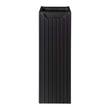 Dulap lateral Nova Black, MDF, PAL melaminat, negru mat, 1 usa, H.57 cm, NOVA BLACK D2 81-20-1D(W81-01D)