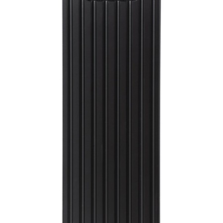 Dulap lateral Nova Black, MDF, PAL melaminat, negru mat, 1 usa, H.57 cm, NOVA BLACK D2 81-20-1D(W81-01D)