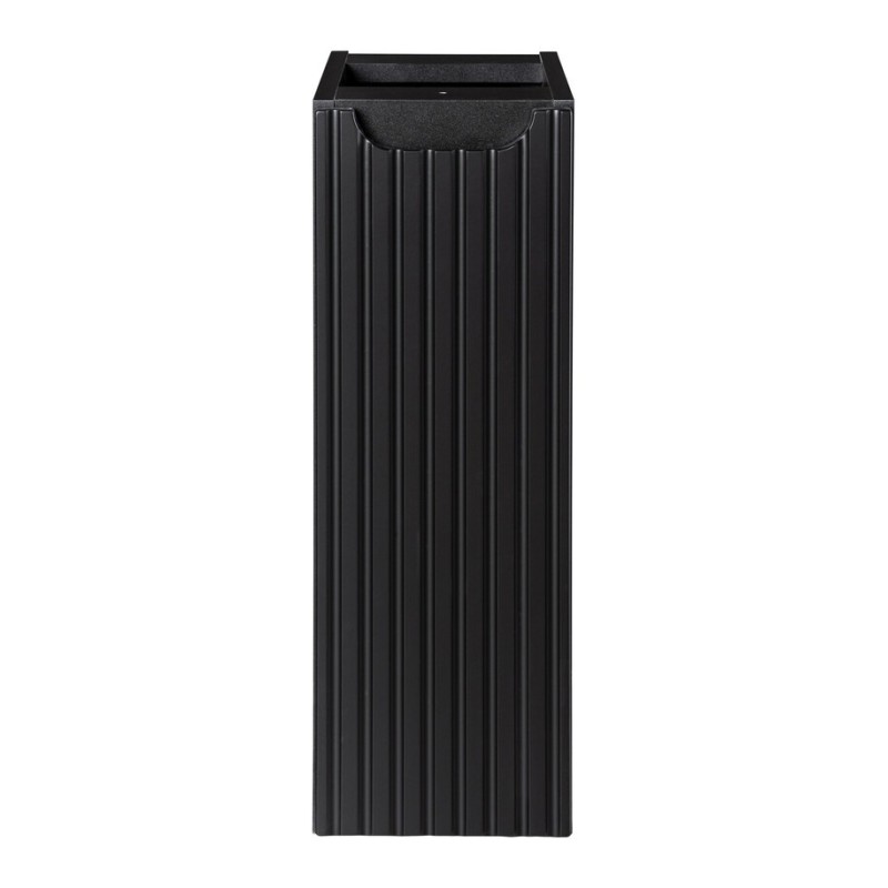 Dulap lateral Nova Black, MDF, PAL melaminat, negru mat, 1 usa, H.57 cm, NOVA BLACK D2 81-20-1D(W81-01D)