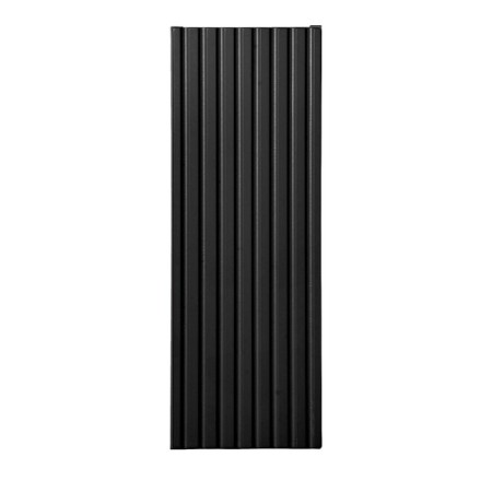 Dulap suspendat Nova Black, MDF, PAL melaminat, negru mat, 1 usa, L.20 cm, NOVA BLACK D 83-20-1D(W83-01D)
