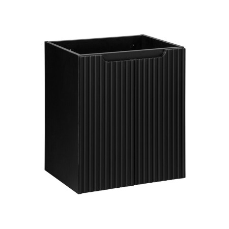 Dulap lavoar Nova Black, MDF, PAL melaminat, negru mat, 2 usi, L.50 cm, NOVA BLACK D2 82-50-2D