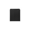 Dulap lavoar Nova Black, MDF, PAL melaminat, negru mat, 2 usi, L.50 cm, NOVA BLACK D2 82-50-2D