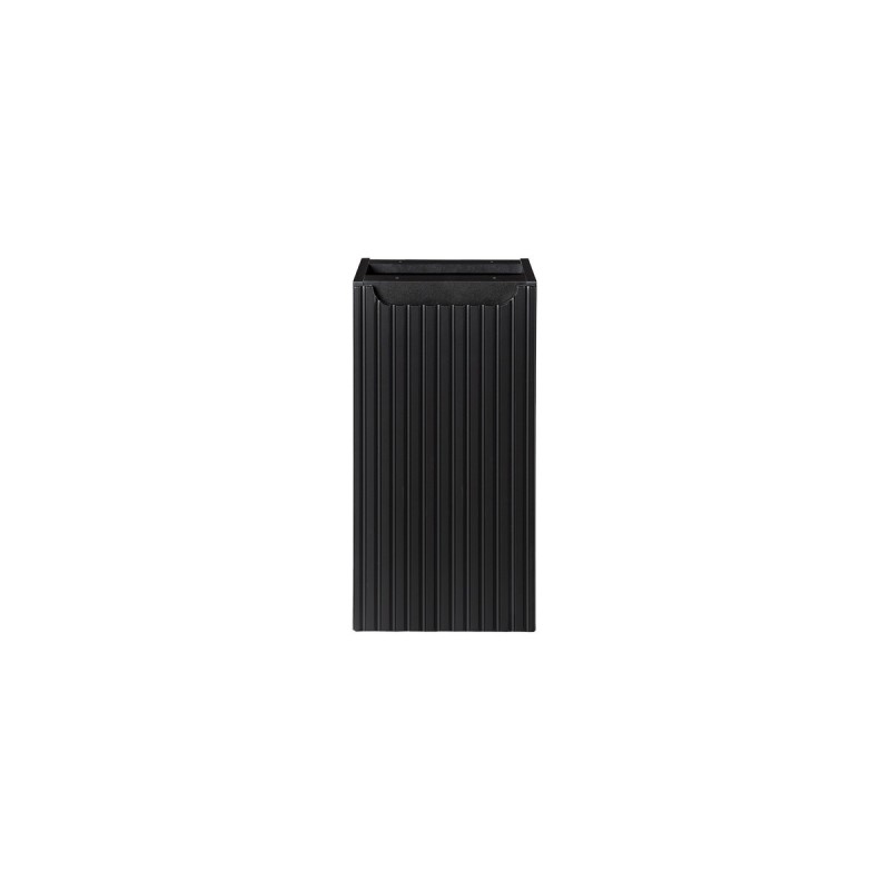 Dulap lateral Nova Black, MDF, PAL melaminat, negru mat, 1 usa, L.30 cm, NOVA BLACK D2 81-30-1D(W81-01D)