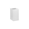 Dulap lateral Nova White, MDF, PAL melaminat, alb, 1 usa, H.57 cm, NOVA WHITE 81-30-1D