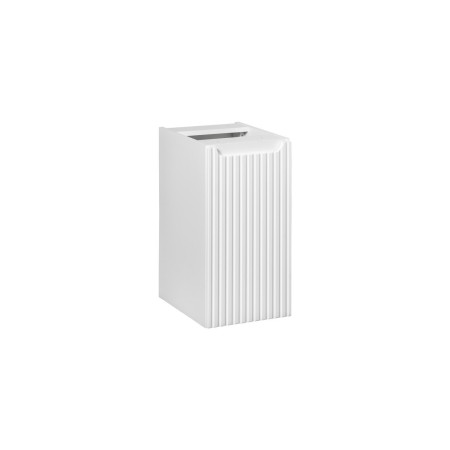 Dulap lateral Nova White, MDF, PAL melaminat, alb, 1 usa, H.57 cm, NOVA WHITE 81-30-1D