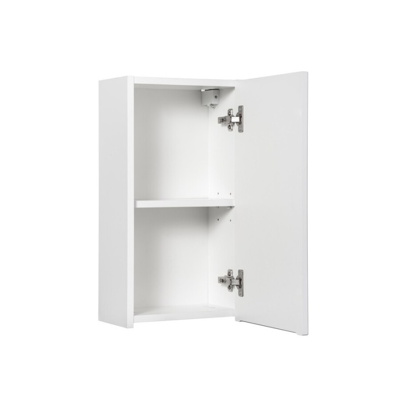 Dulap suspendat Nova White, MDF, PAL melaminat, alb, 1 usa, L.30 cm, NOVA WHITE 83-30-1D