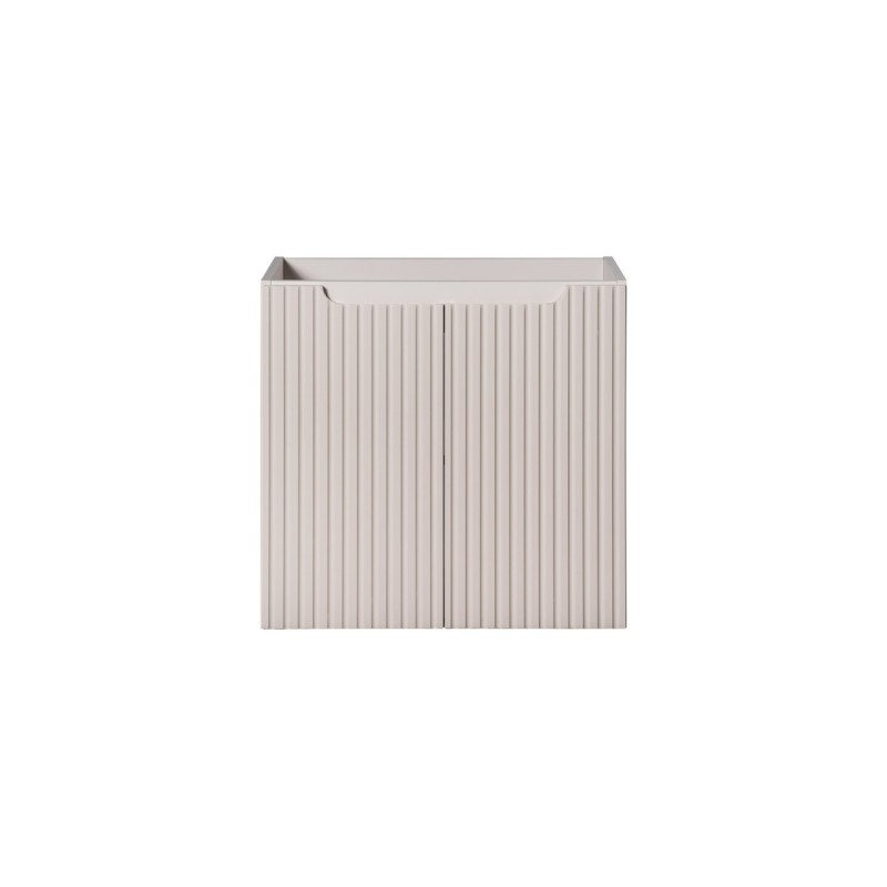 Dulap lavoar Nova Cashmere, MDF, PAL melaminat, cashmir mat, 2 usi, L.60 cm, NOVA CASHMERE 82-60-2D