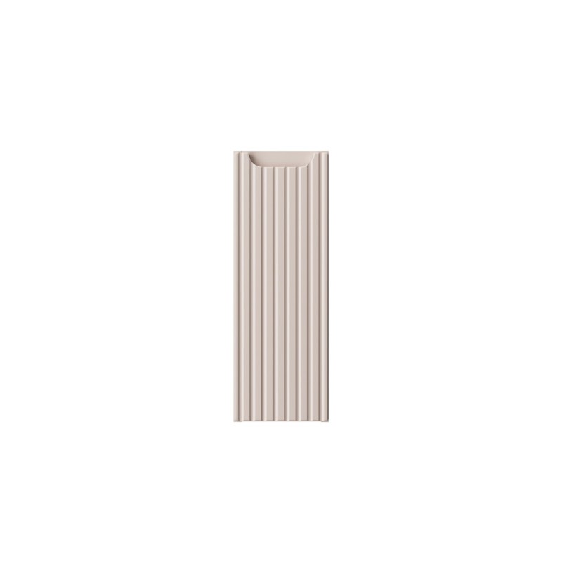 Dulap lateral Nova Cashmere, MDF, PAL melaminat, cashmir mat, L.20 cm, NOVA CASHMERE 81-20-1D