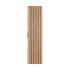 Dulap inalt Xilo, MDF, PAL melaminat, gri antracit/stejar wotan, 1 usa, H.140 cm, XILO BLACK WOTAN 80-01-D-1D