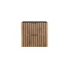 Dulap lavoar Xilo, MDF, PAL melaminat, gri antracit/stejar wotan, 2 sertare, L.60 cm, XILO BLACK WOTAN 82-60-D-2S