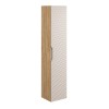 Dulap inalt Ocean Beige, MDF, PAL melaminat, stejar/bej, 1 usa, H.170 cm, OCEAN BEIGE 80-01-1D
