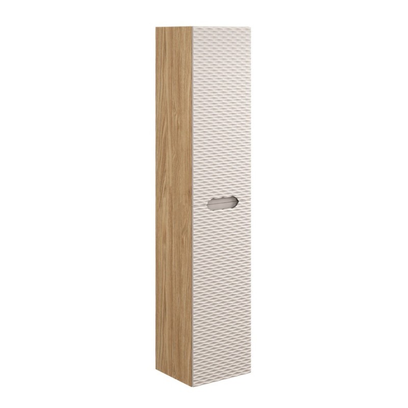 Dulap inalt Ocean Beige, MDF, PAL melaminat, stejar/bej, 2 usi, H.170 cm, OCEAN BEIGE 80-02-2D