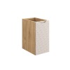 Dulap lateral Ocean Beige, MDF, PAL melaminat, stejar/bej, 1 usa, L.30 cm, OCEAN BEIGE 81-30-1D