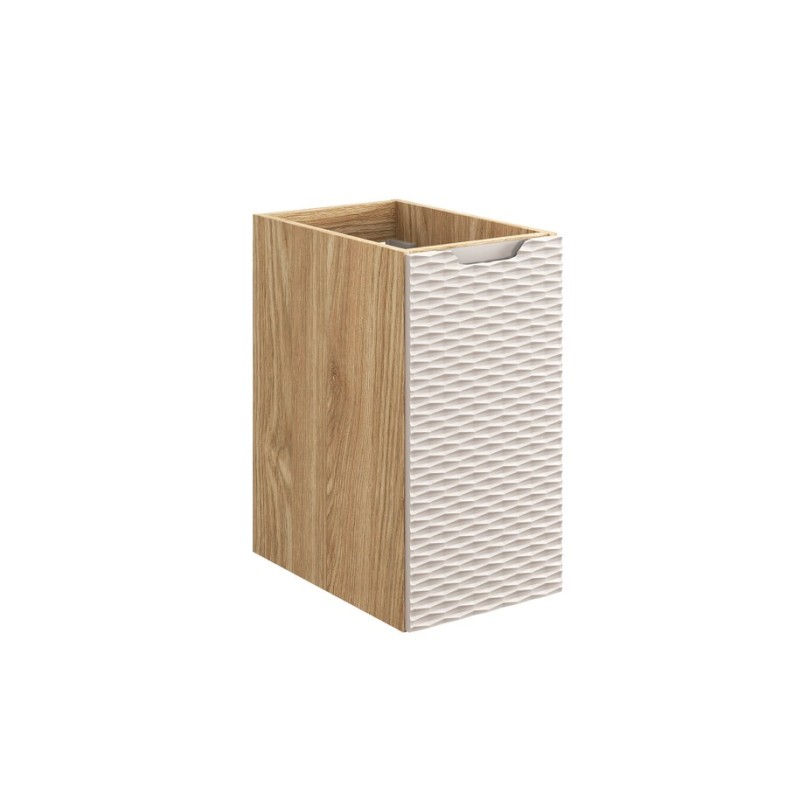 Dulap lateral Ocean Beige, MDF, PAL melaminat, stejar/bej, 1 usa, L.30 cm, OCEAN BEIGE 81-30-1D