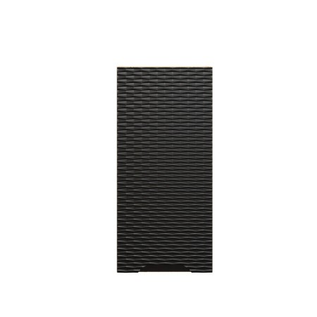 Dulap suspendat Ocean Black, MDF, PAL melaminat, negru mat/stejar uleiat, 1 usa, L.35 cm, OCEAN BLACK 83-35-1D