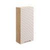 Dulap suspendat Ocean Beige, MDF, PAL melaminat, stejar/bej, 1 usa, L.35 cm, OCEAN BEIGE 83-35-1D
