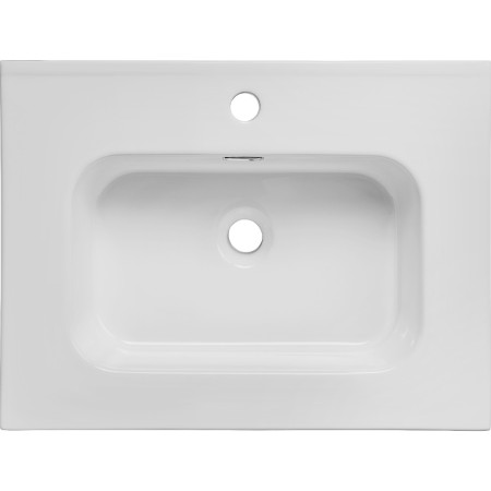 Lavoar Go, ceramica, alb lucios, L.60 cm, GO 60/DP-8095