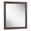 Oglinda Retro, lemn natural, sticla, maro, H.80 cm, RETRO 840 FSC