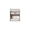 Dulap lavoar Nova Cashmere, MDF, PAL melaminat, cashmir mat, 2 sertare, L.50 cm, NOVA CASHMERE 82-50-2S