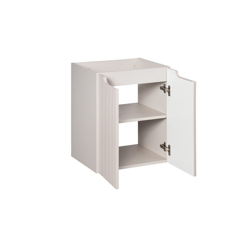 Dulap lavoar Nova Cashmere, MDF, PAL melaminat, cashmir mat, 2 usi, L.50 cm, NOVA CASHMERE 82-50-2D