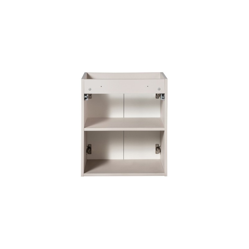 Dulap lavoar Nova Cashmere, MDF, PAL melaminat, cashmir mat, 2 usi, L.50 cm, NOVA CASHMERE 82-50-2D