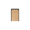 Dulap lavoar cu cos de rufe Nova Black, MDF, PAL melaminat, negru mat, L.40 cm, NOVA BLACK 81-40-1DK