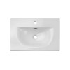 Lavoar Sky, ceramica, alb lucios, L.60 cm, SKY 3 60CM DP ( E-8099-3-60 )