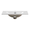 Lavoar Sky, ceramica, alb lucios, L.60 cm, SKY 3 60CM DP ( E-8099-3-60 )