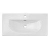 Lavoar Sky, ceramica, alb lucios, L.80 cm, SKY 3 80CM DP ( E-8099-3-80 )