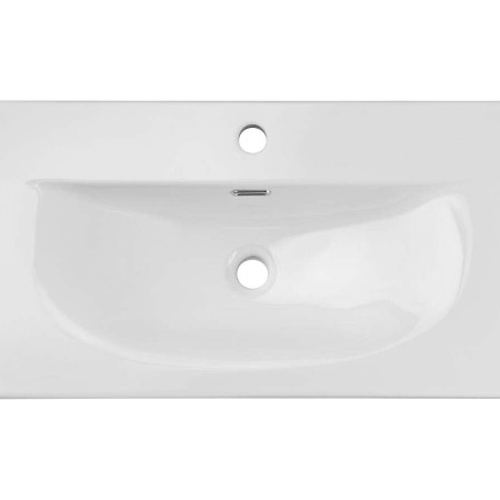 Lavoar Sky, ceramica, alb lucios, L.80 cm, SKY 3 80CM DP ( E-8099-3-80 )