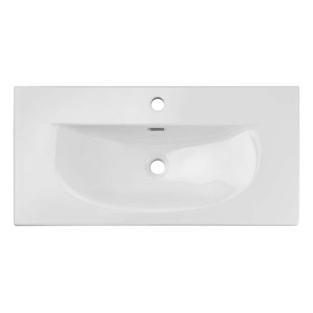 Lavoar Sky, ceramica, alb lucios, L.80 cm, SKY 3 80CM DP ( E-8099-3-80 )