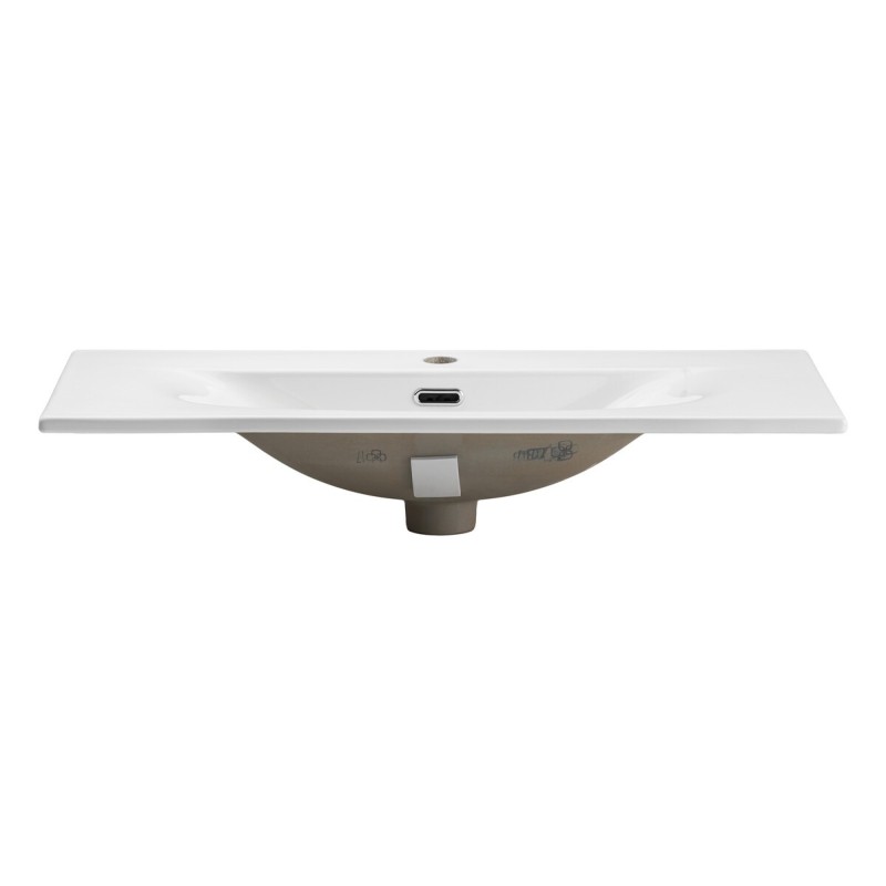Lavoar Sky, ceramica, alb lucios, L.80 cm, SKY 3 80CM DP ( E-8099-3-80 )