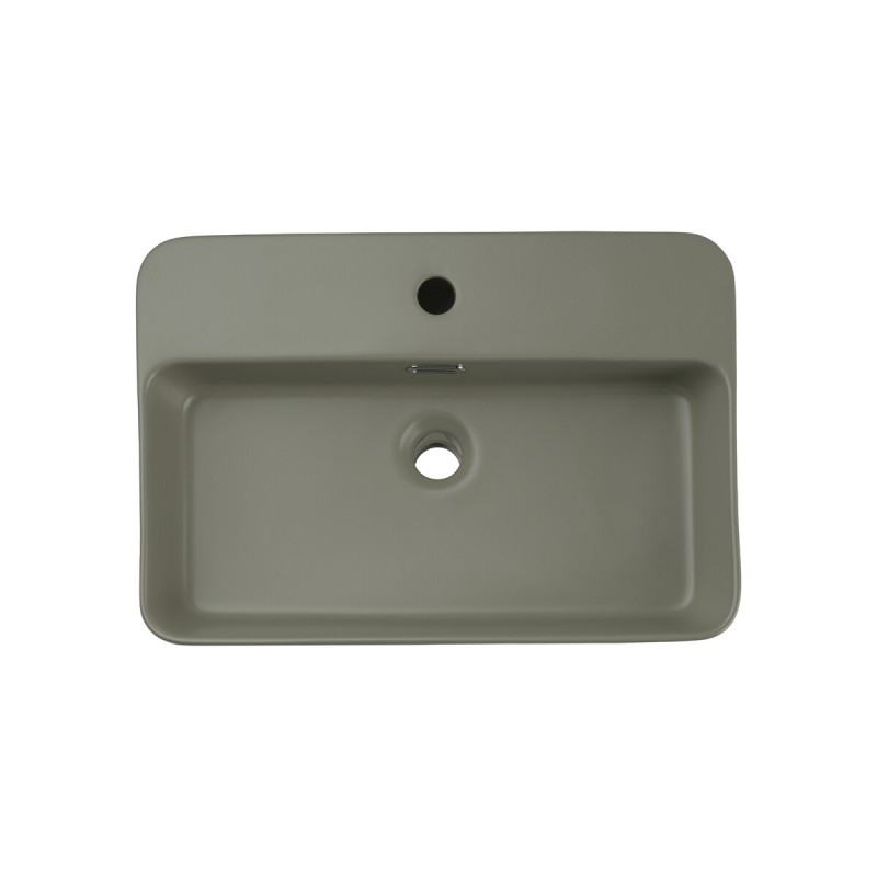 Lavoar Trust, ceramica, verde mat, L.55 cm, TRUST 2 OLIVER GREEN ( E-6282 )