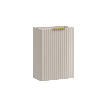Dulap sub lavoar suspendat Comad Adel, MDF, PAL melaminat, cashmere mat, H.57 cm, 82-40-1D