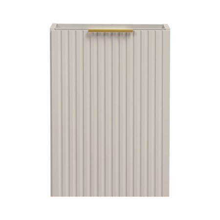 Dulap sub lavoar suspendat Comad Adel, MDF, PAL melaminat, cashmere mat, H.57 cm, 82-40-1D