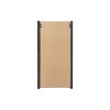 Dulap suspendat Nova Black, MDF, PAL melaminat, negru mat, 1 usa, L.30 cm, NOVA BLACK D 83-30-1D(W83-01D)