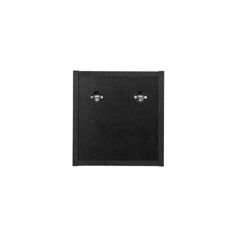 Dulap suspendat Nova Black Qubik, PAL melaminat, negru mat, L.26 cm, NOVA BLACK A 83-27-Q(W83-04D)